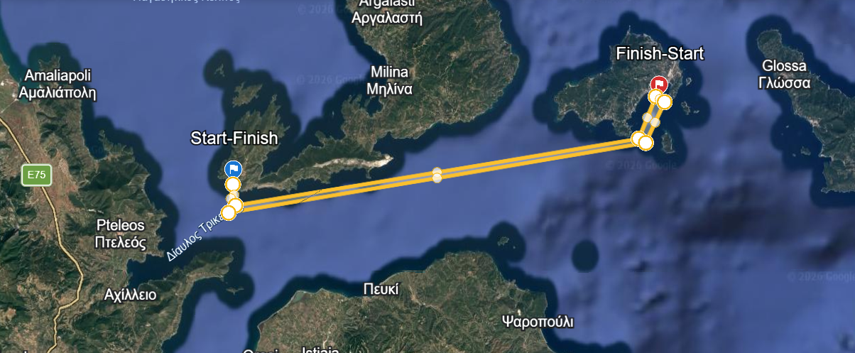 Προκύρηξη Αγώνα Μπουγάζι 2026 (Αγ. Κυριακή-Σκιάθος-Αγ. Κυριακή) 17-18 Οκτ.